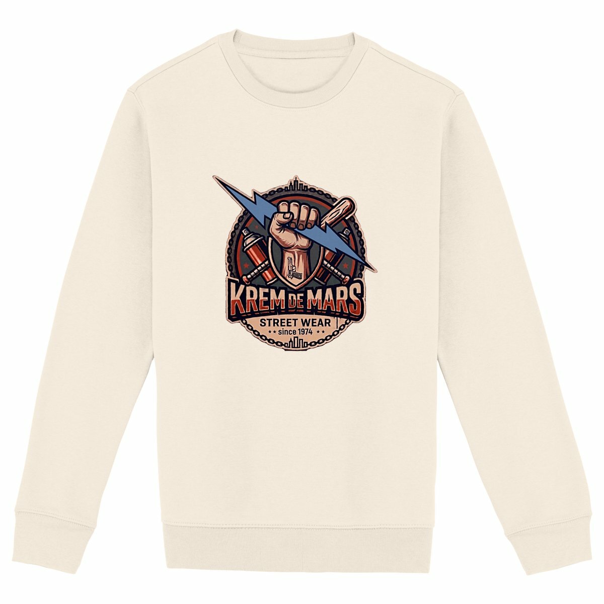 Sweat épais LOGO KREM DE MARS - Image