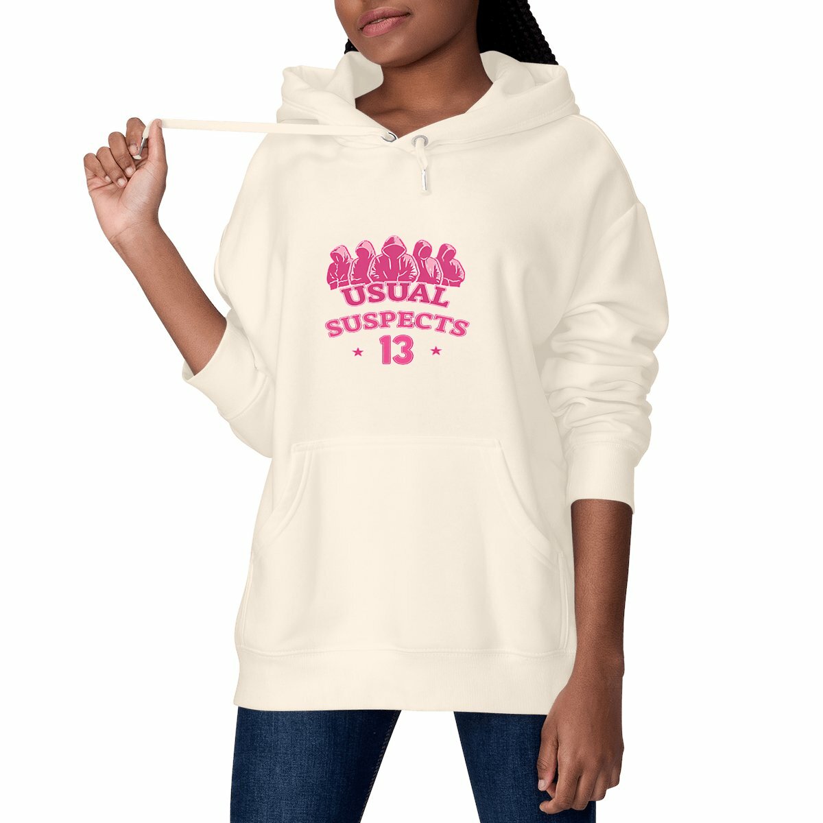 Sweat epais à capuche USUAL SUSPECTS  Femme