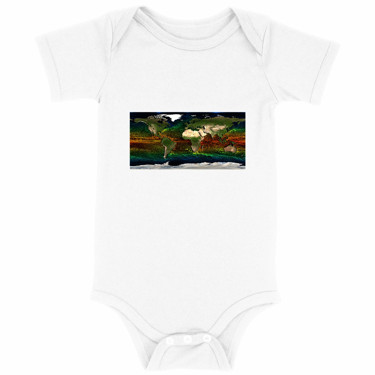 Ocean Currents Baby Bodysuit - Image