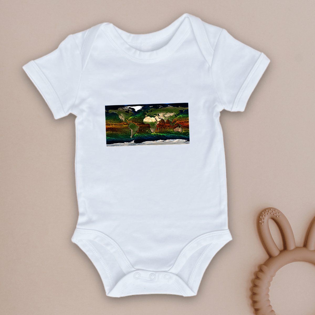 Ocean Currents Baby Bodysuit