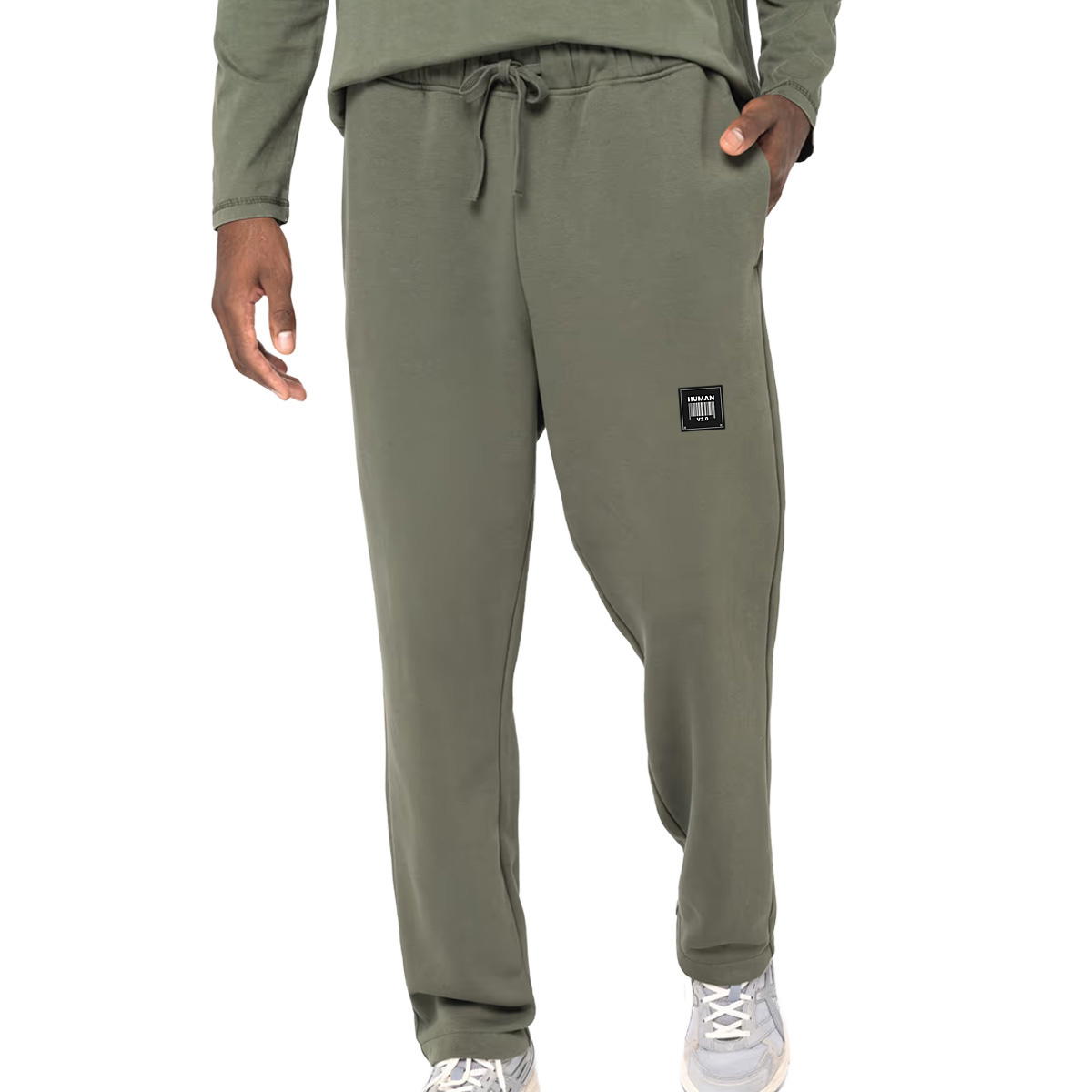 Loose unisex joggers: Chill Human V2 Edition
