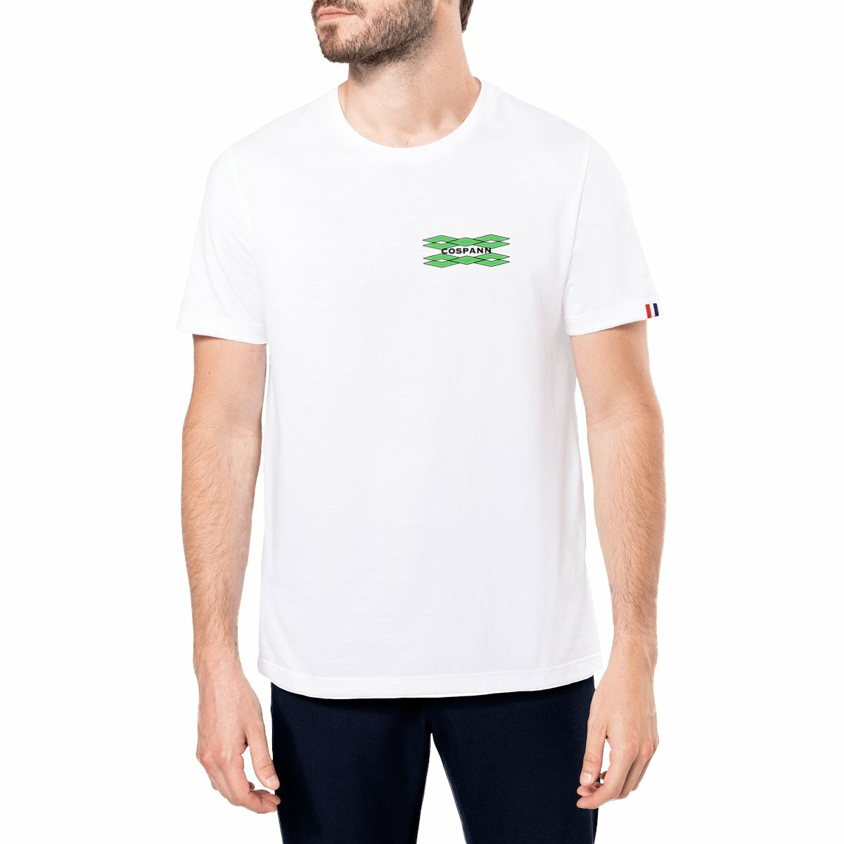 Image front Men's t-shirt Made in France for Golf Enthusiasts