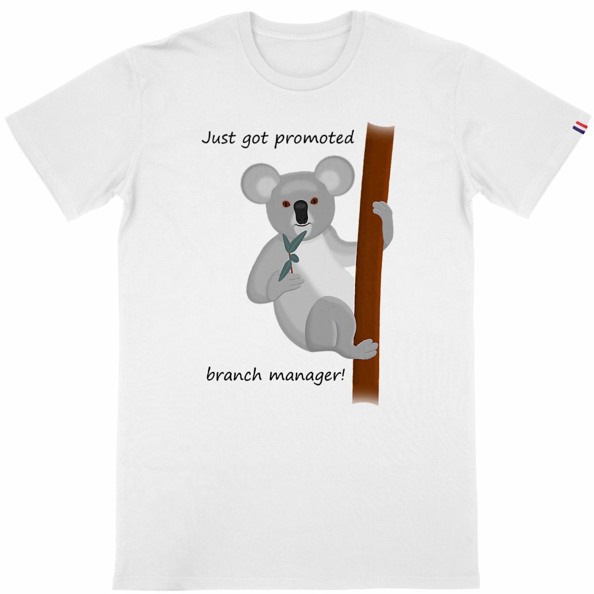 Image back QT Shirt Men | Koala | Branch Manager