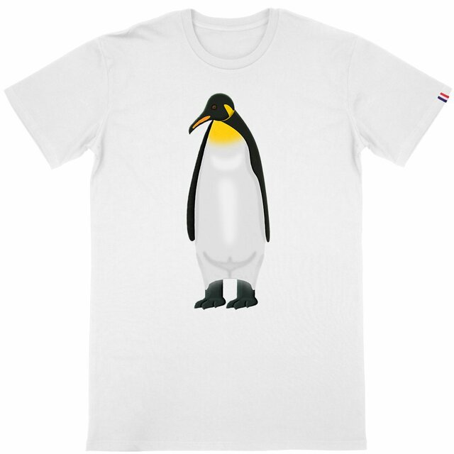 Image back QT Shirt Men | Penguin 