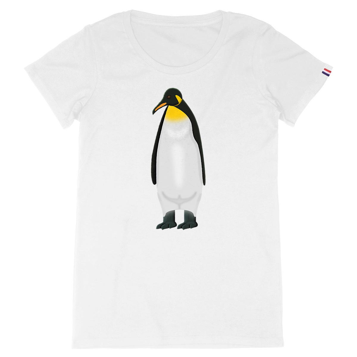 Image back QT Shirt Women | Penguin