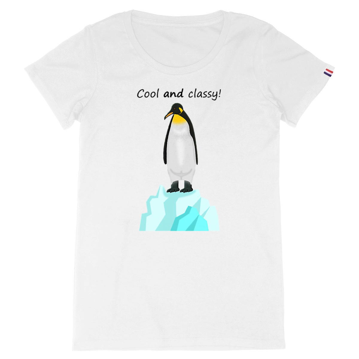 Image back QT Shirt Women | Penguin | Cool and Classy