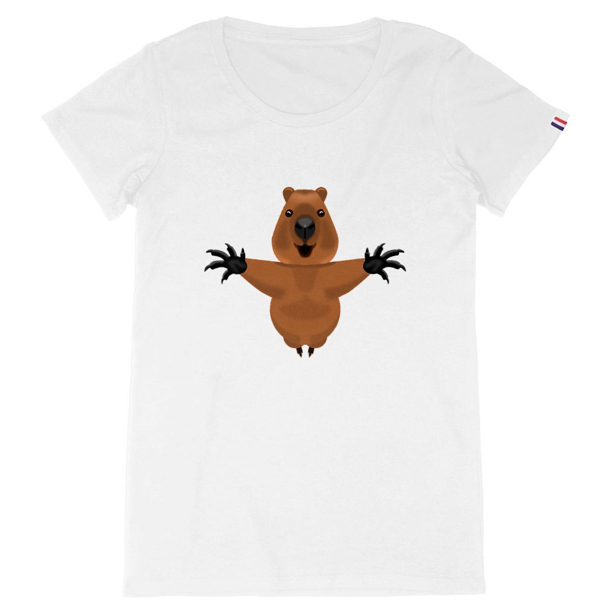 Image back QT Shirt Women | Quokka