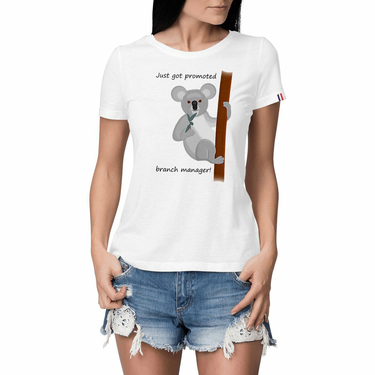 Image front QT Shirt Women | Koala | Branch Manager