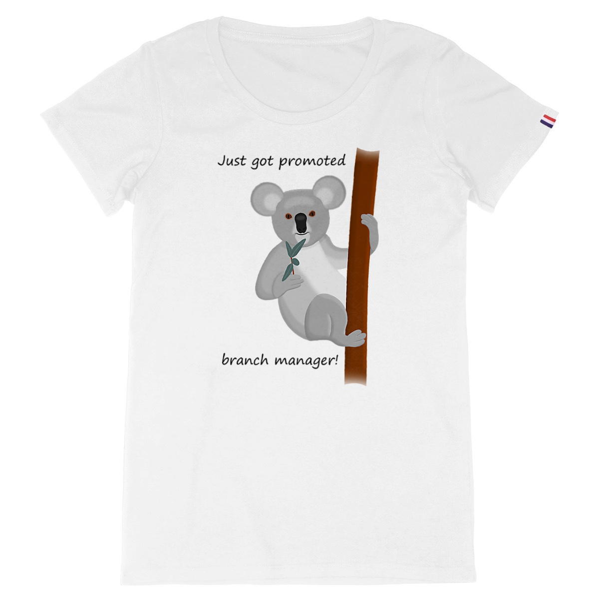 Image back QT Shirt Women | Koala | Branch Manager