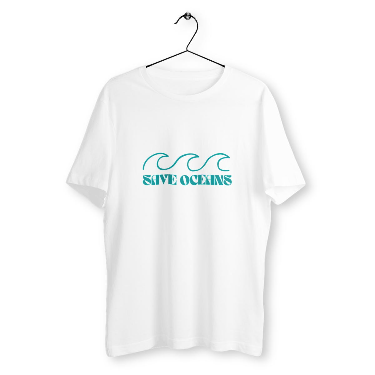 Image front T-shirt Save Oceans Wave 2