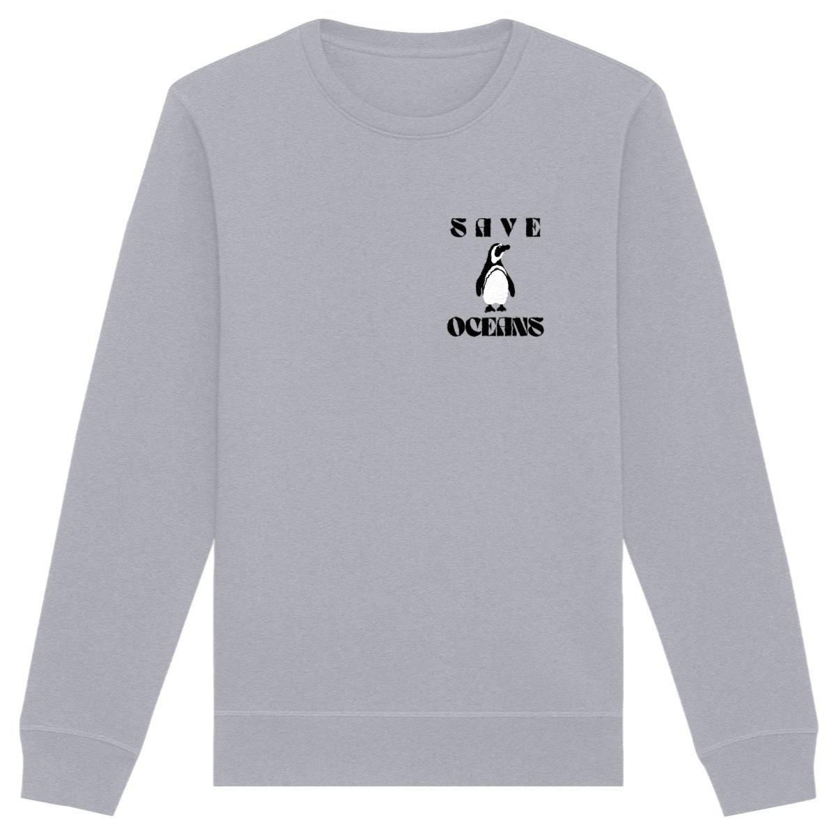 Image back Sweat Save Oceans Penguin