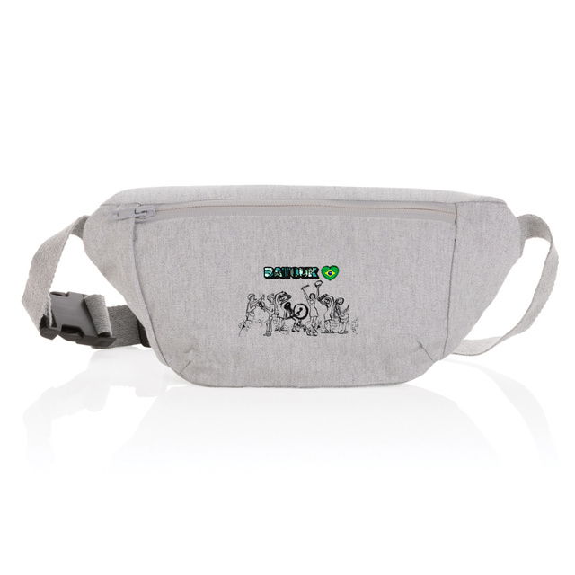 Sac banane en toile recyclée pour musiciens batucada - Image