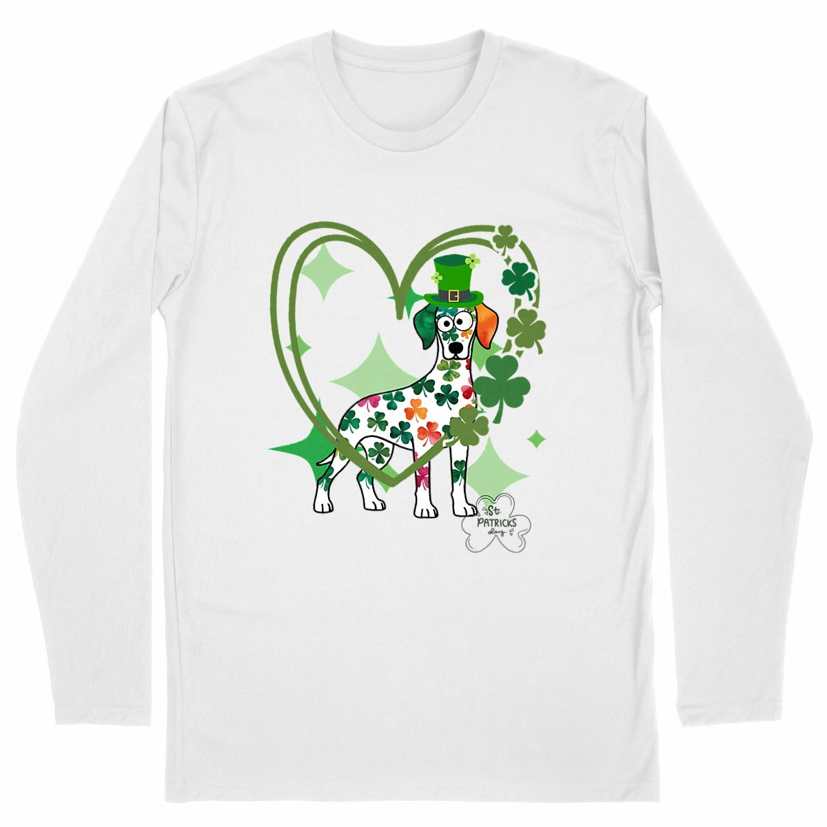 T-shirt Homme classique manches longues - Célébrez la Saint Patrick - Image