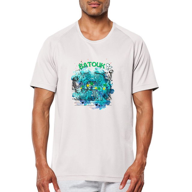 T-shirt de sport recyclé pour homme - Style et Écologie