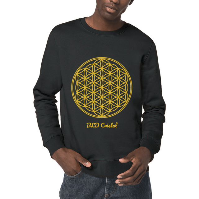 Sweat-shirt Unisexe  - Fleur de vie