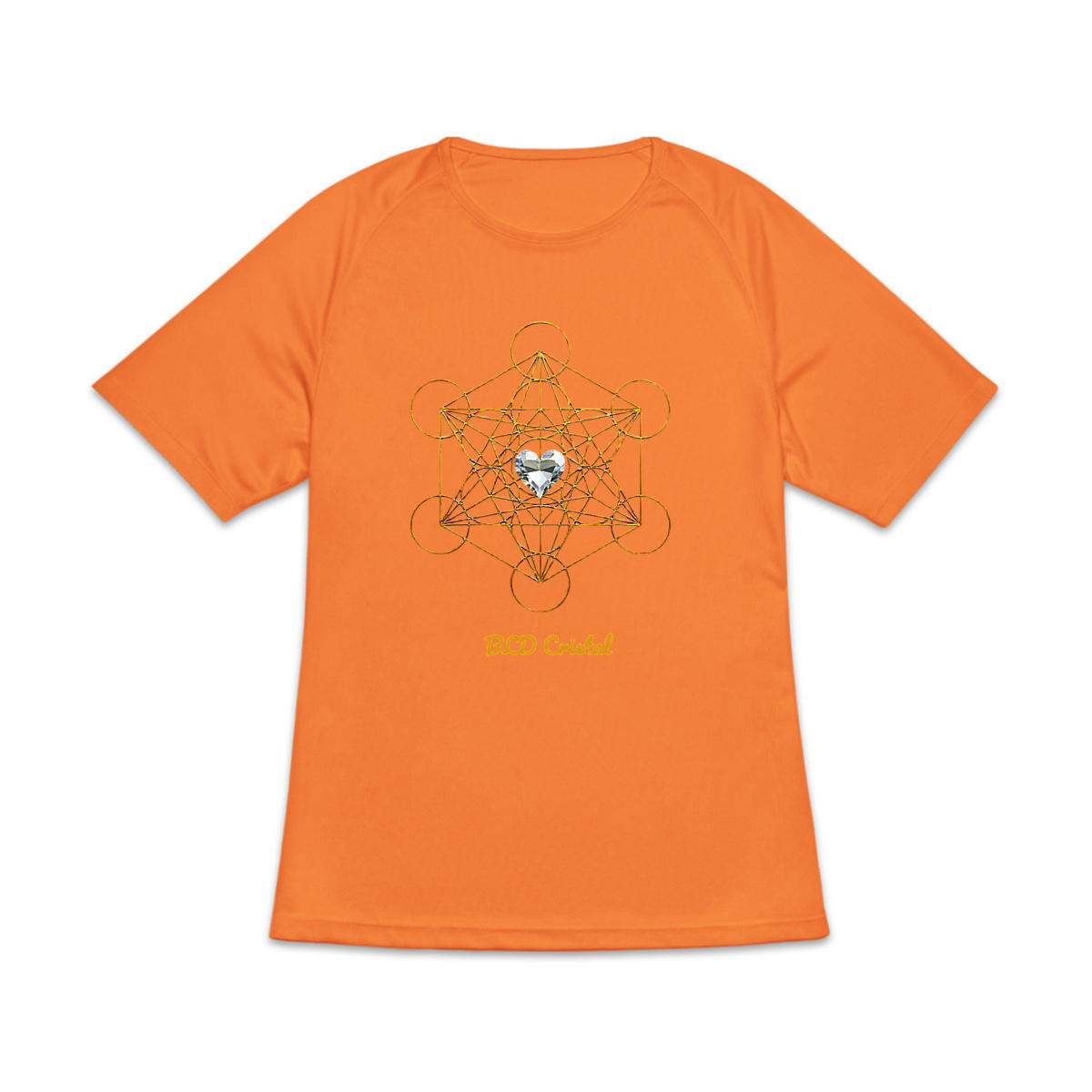 Métatron coeur de cristal - T-shirt de sport - Image