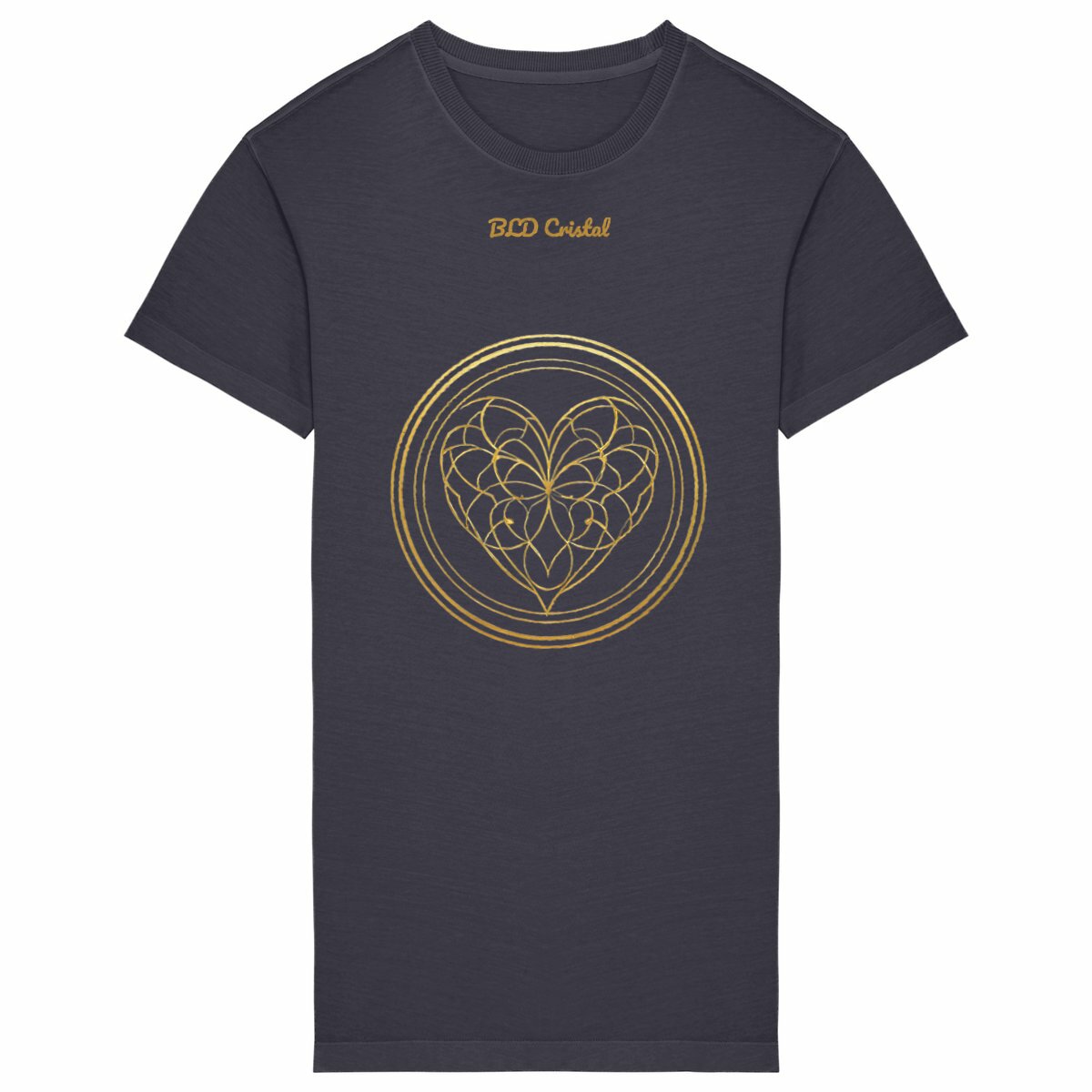 Coeur de cristal - Robe T shirt Femme - Image