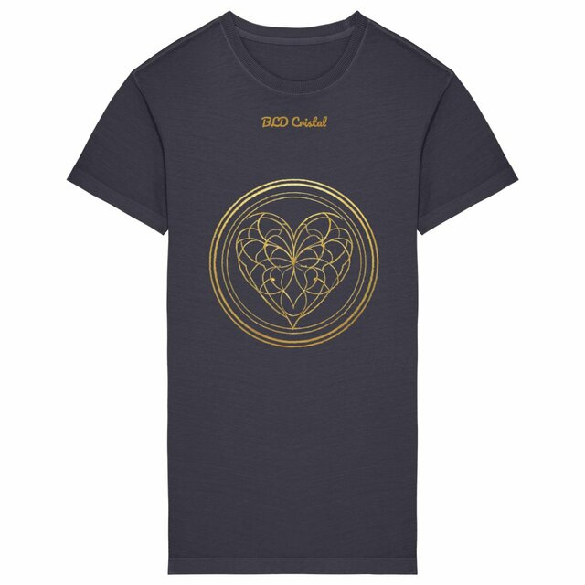 Coeur de cristal - Robe T shirt Femme - Image