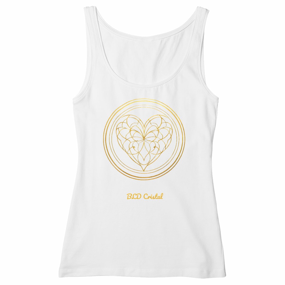Coeur de cristal - Débardeur Femme Cintré  - Image