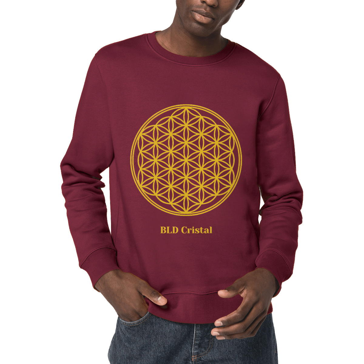 Fleur de vie - Sweat-shirt Unisexe 