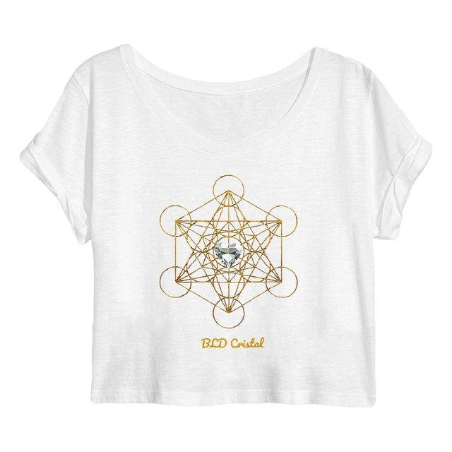Métatron  coeur de cristal - Crop top  - Image