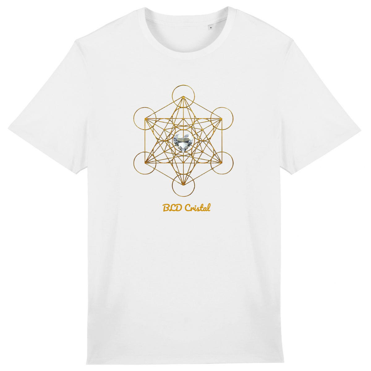 Métatron coeur de cristal - T shirt unisexe  - Image