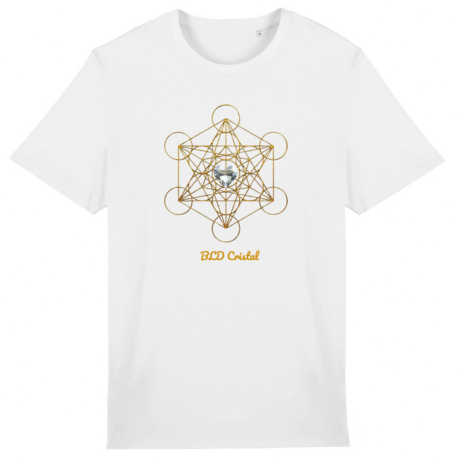 Métatron coeur de cristal - T shirt unisexe  - Image