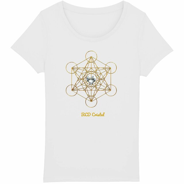 Métatron coeur de cristal - T shirt  - Image