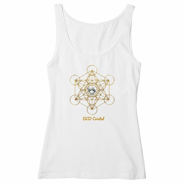 Métatron coeur de cristal - Débardeur Cintré  - Image