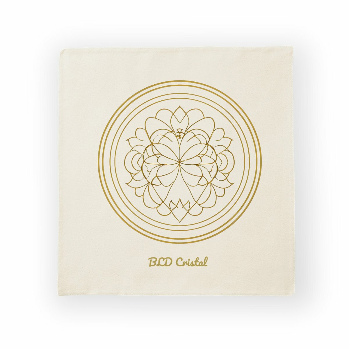 Fleur d’Âme - Housse de coussin en coton 