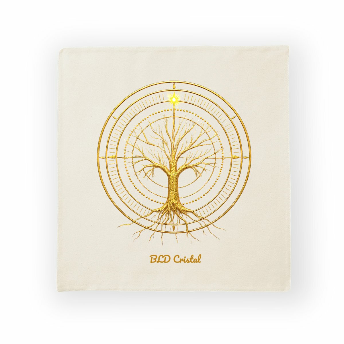 Arbre de vie - Housse de coussin en coton 