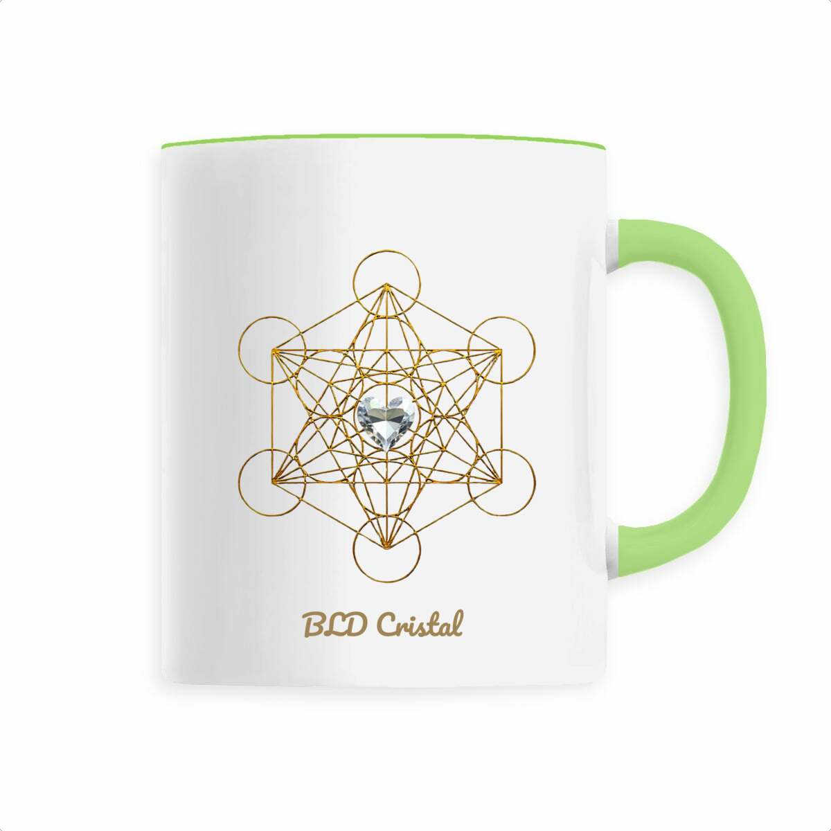 Métatron coeur de cristal - Mug céramique 