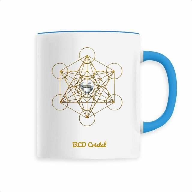 Métatron coeur de cristal - Mug céramique  - Image