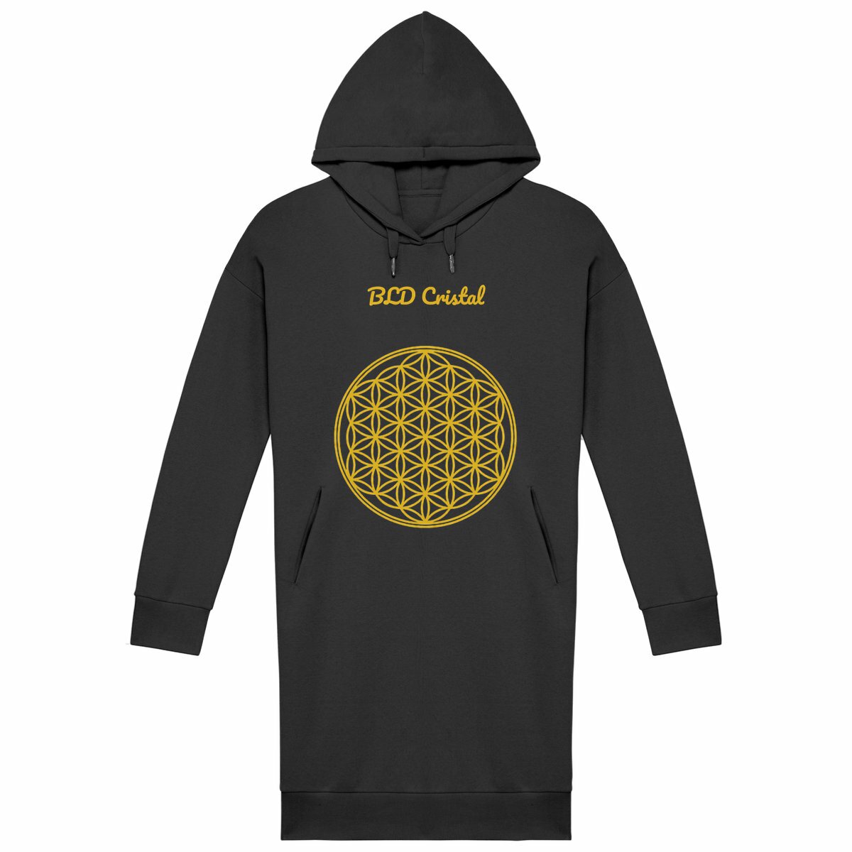 Fleur de vie - Robe Sweat Femme  - Image