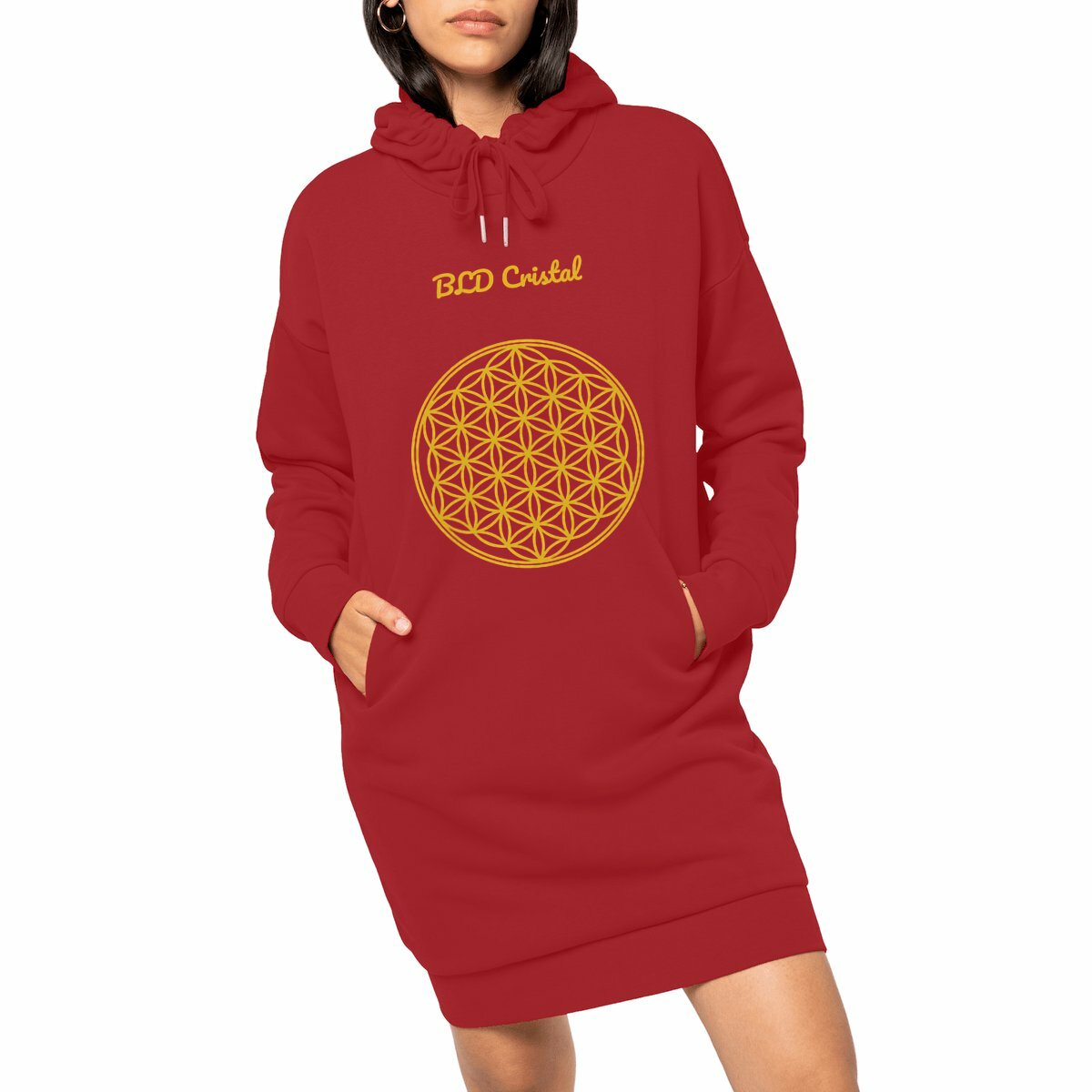 Fleur de vie - Robe Sweat Femme 