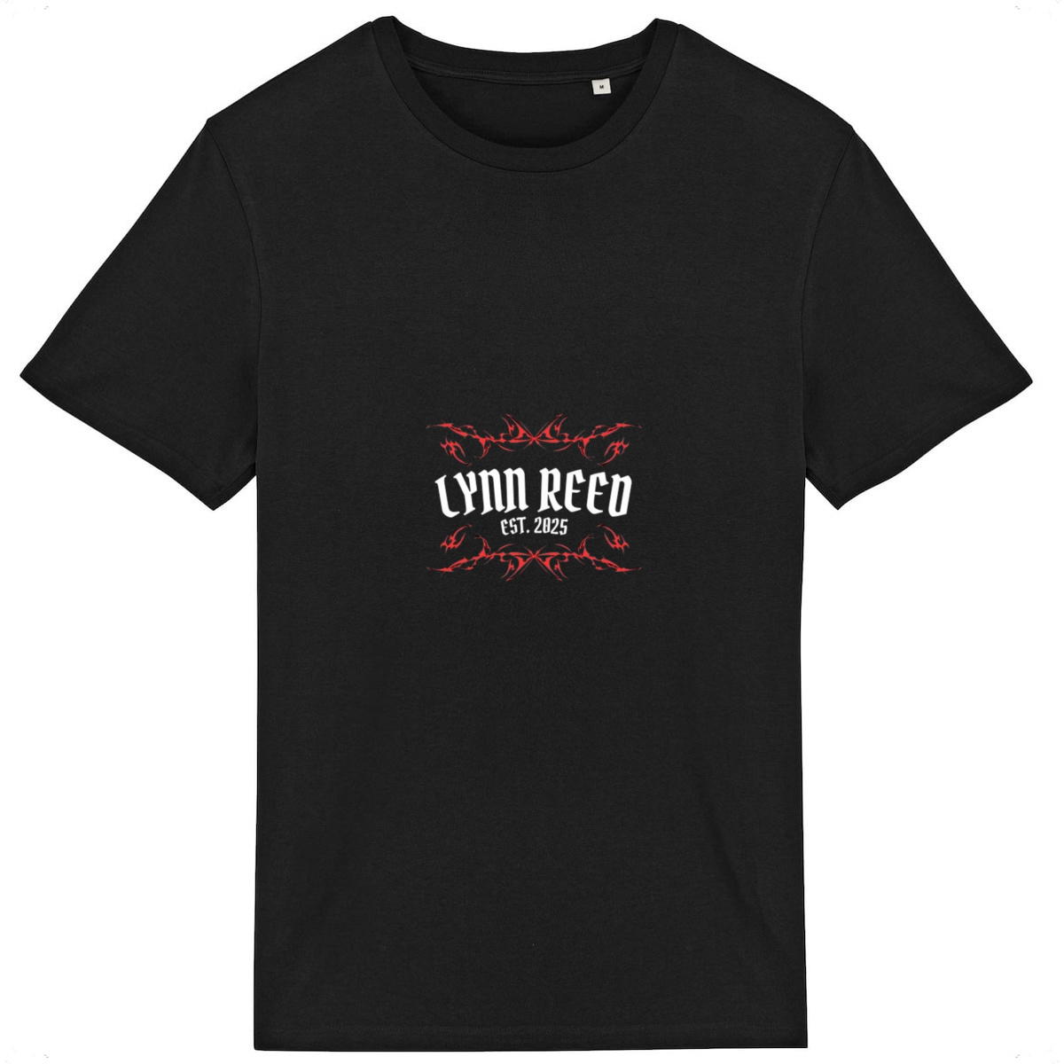 Lightweight unisex t-shirt with rock band style logo - Image