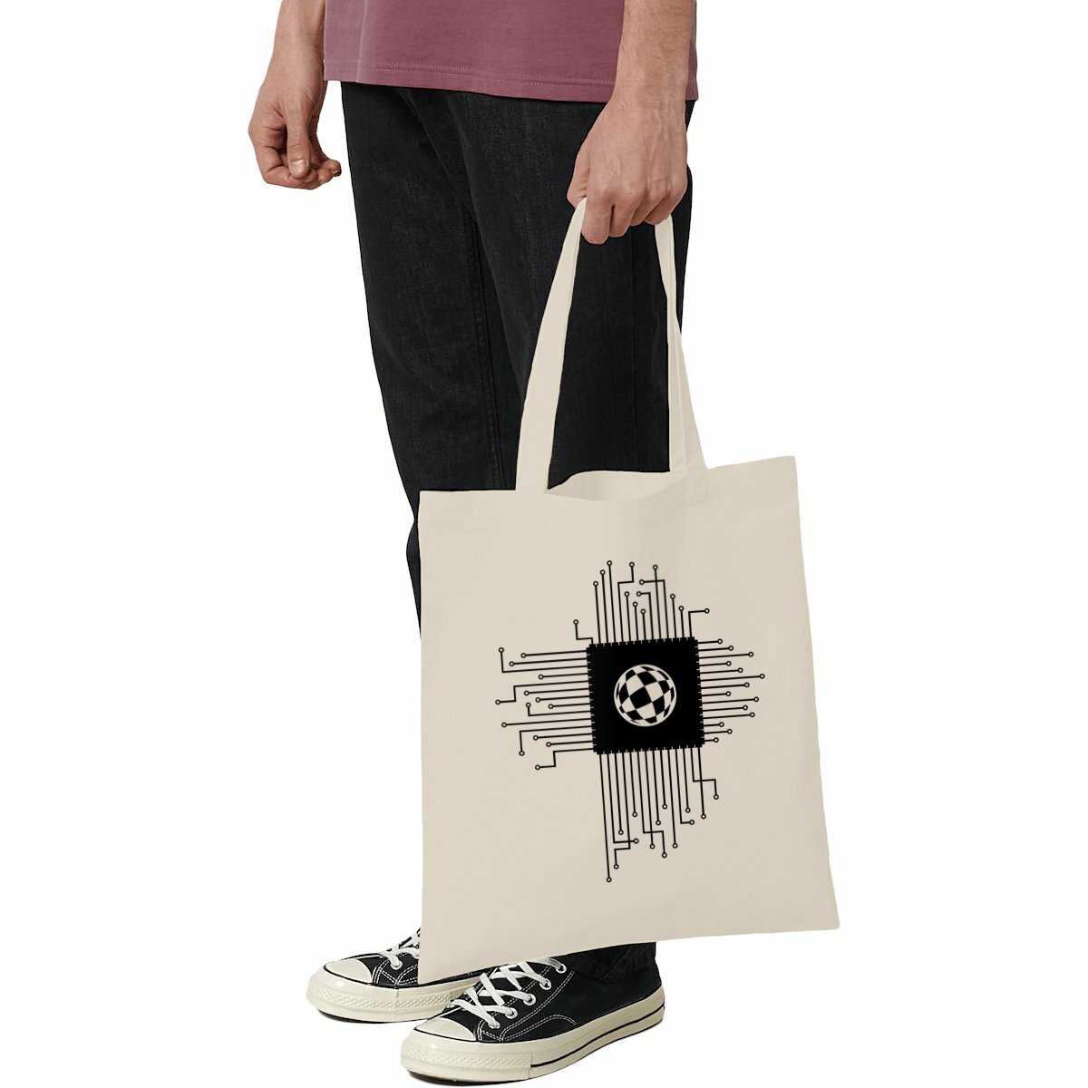 Image front Totebag léger BBall CPU
