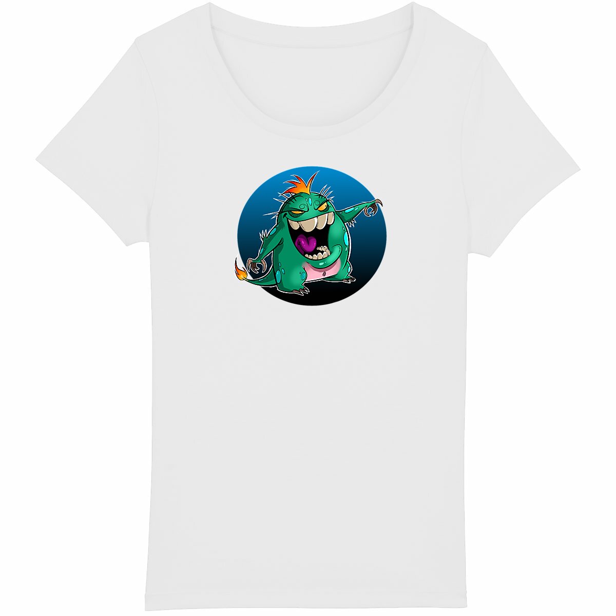 Image back T-shirt Femme Léger Monsters Box 1