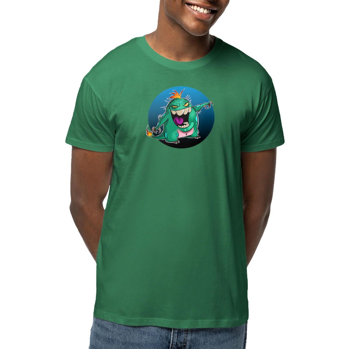 Image front T-shirt unisexe léger Monsters Box 1