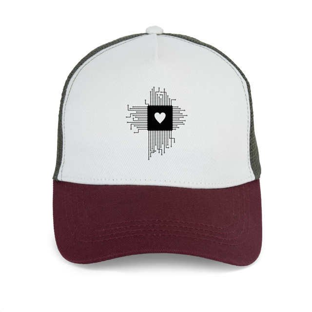 Image back Casquette Trucker écoresponsable Love CPU
