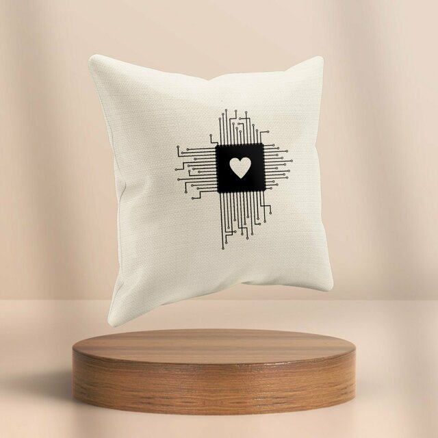 Image front Coussin Love CPU