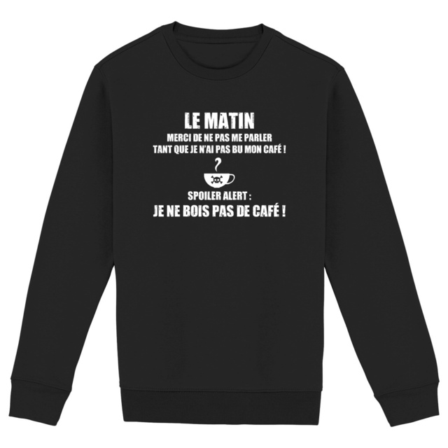 Image back Sweat-shirt Epais Unisexe NoCaf