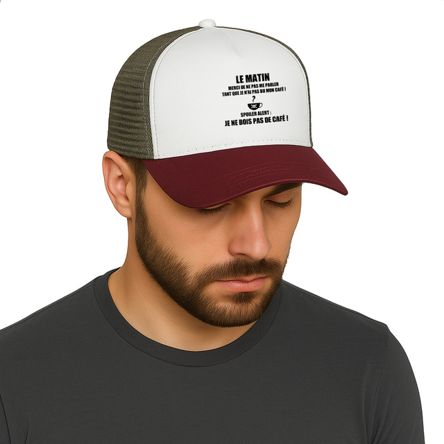 Image front Casquette Trucker NoCaf
