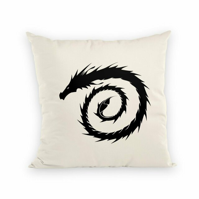 Image back Coussin Dragon Style