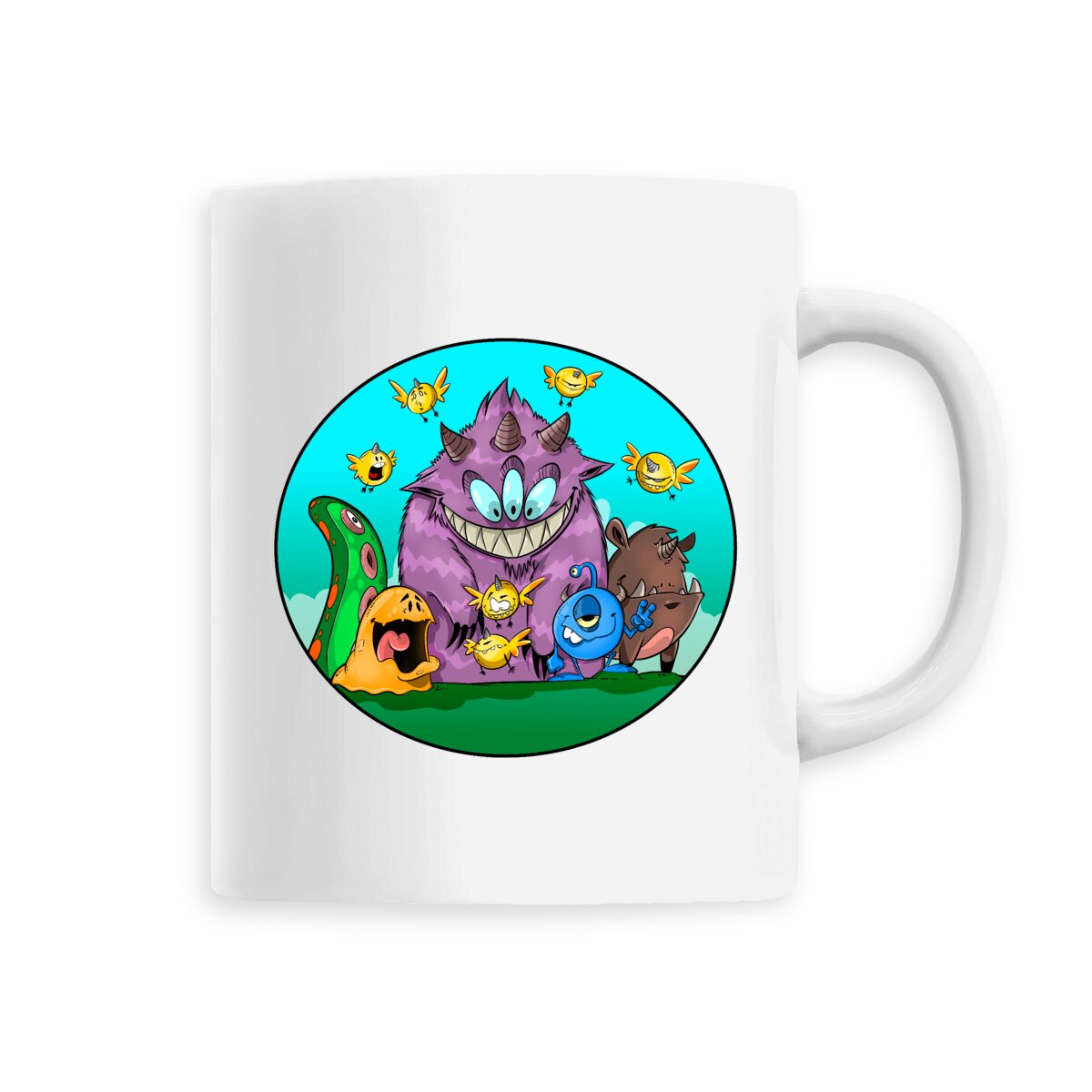 Image back Mug céramique Monsters Box 2