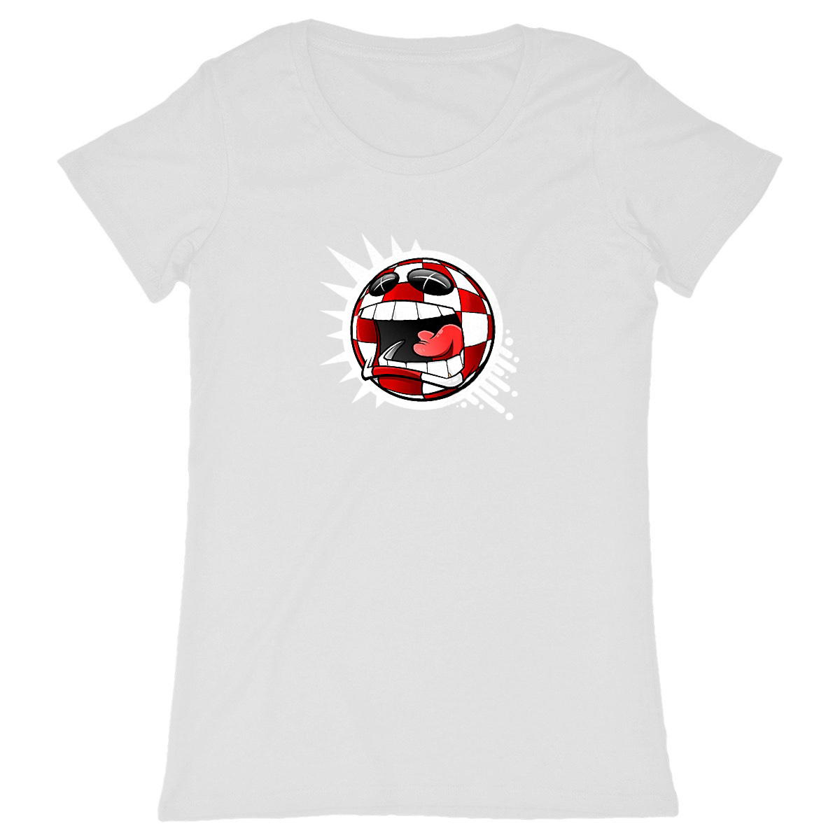 Image back T-shirt Femme Classique BBall Rage