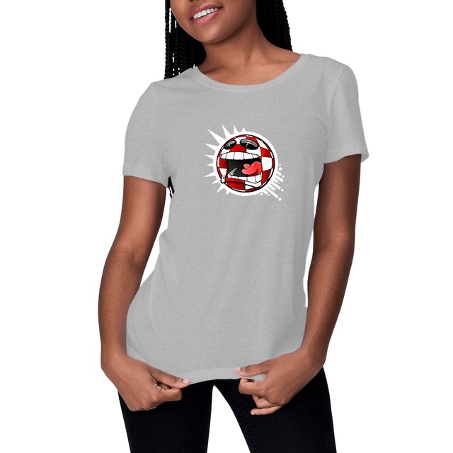 Image front T-shirt Femme Classique BBall Rage