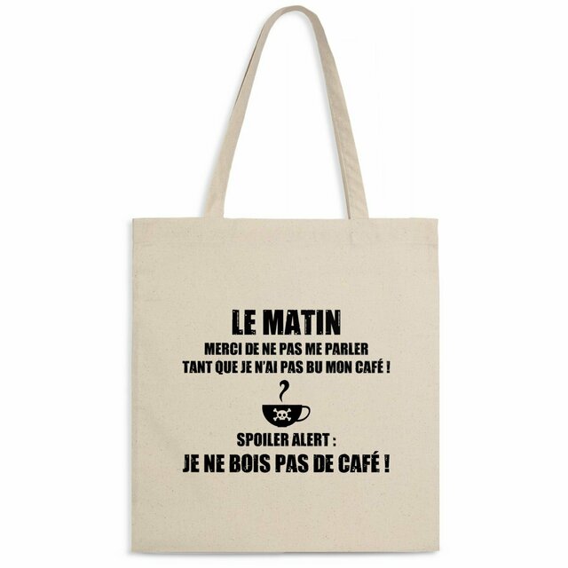 Image back Totebag léger NoCaf