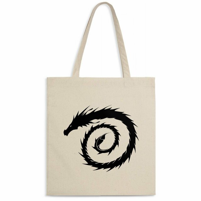 Image back Totebag léger Dragon Style