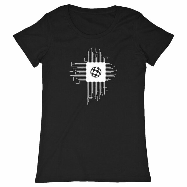 Image back T-shirt Femme Classique BBall CPU